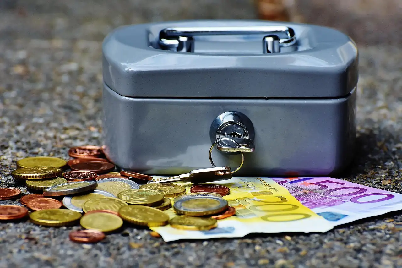Vrouwelijke boekhouder: professionele financiële